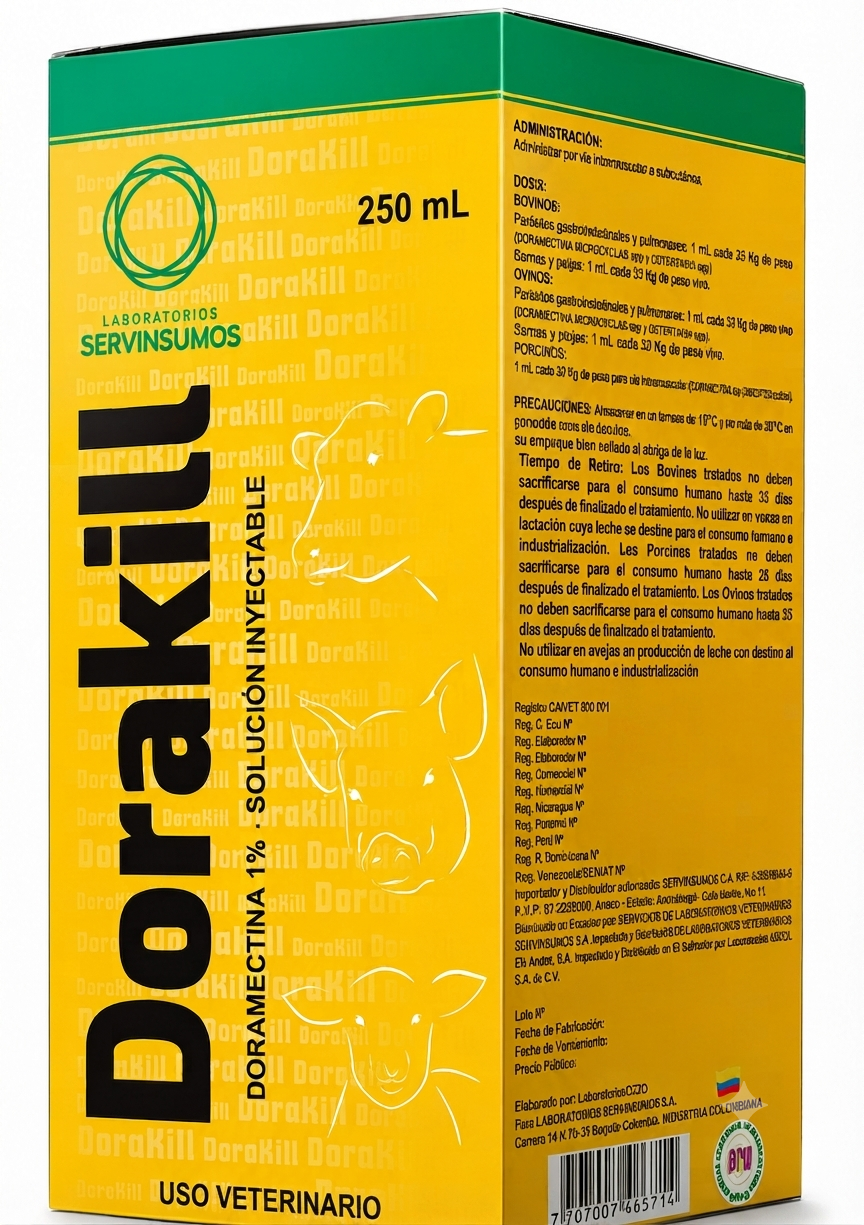 DORAKILL 1% X 250 ML